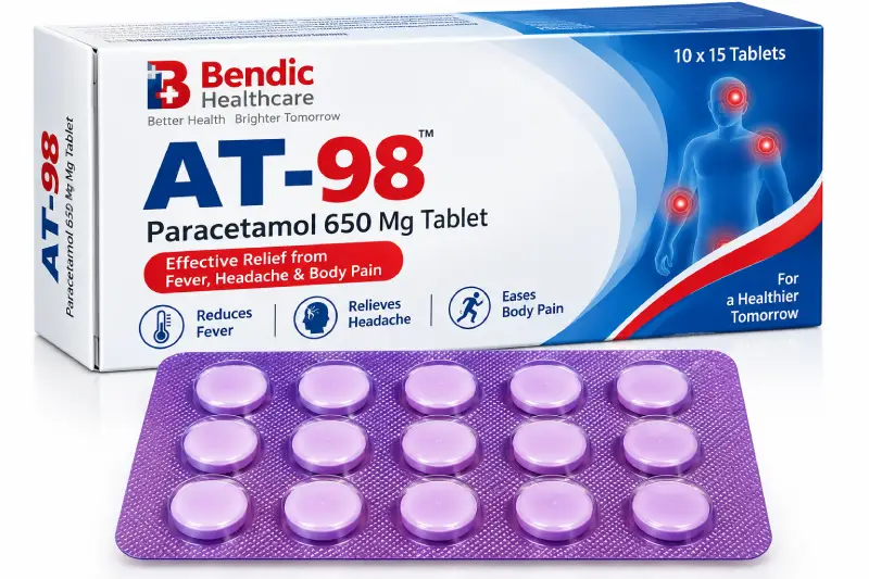 AT-98 Paracetamol 650 Mg Tablet